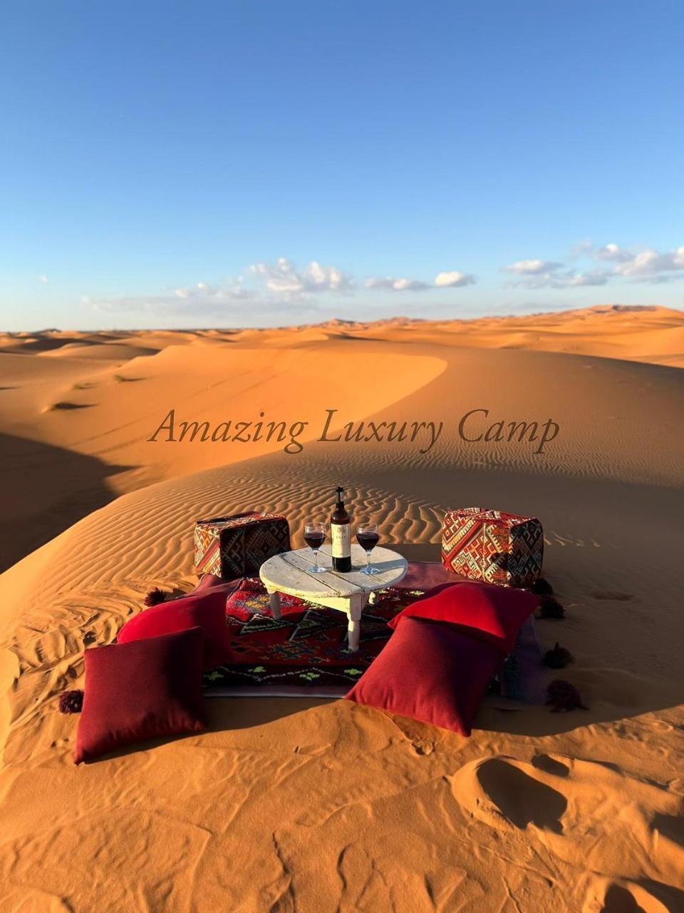 Amazing Luxury Camp Hotell Merzouga Exteriör bild